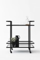 Czarny Wózek Barowy object004