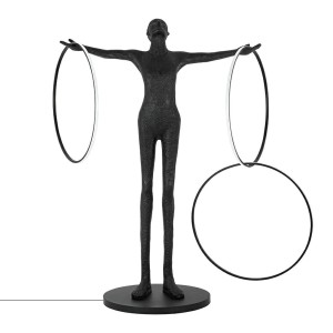 Lampa podłogowa Human Circulo