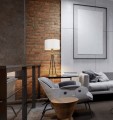 Elegancka lampa nocna biała Belforte