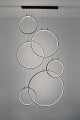 Spektakularna lampa wisząca Circulo SIX Moosee