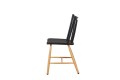 Krzesło Mila czarne