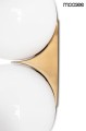 Lampa ścienna BOLL TWIN złota Moosee