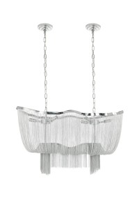 Lampa wisząca ATLANTA - aluminium, stal