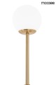 Złota lampa ścienna Lucca