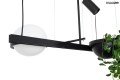 Lampa wisząca Plant czarna