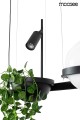 Lampa wisząca Plant czarna
