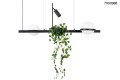Lampa wisząca Plant czarna