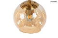 Nowoczesna lampa wisząca złote klosze Romeo Moosee