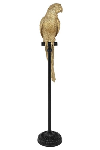 Figurka dekoracyjna Parrot 116 cm złota papuga Kare