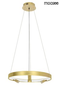 Lampa wisząca Circle Spot 60 złota satyna