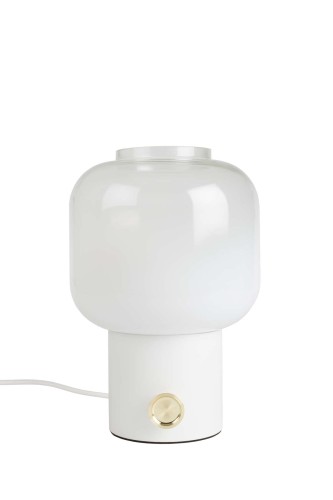 Lampa stołowa biała Moody Zuiver