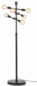 Lampa podłogowa czarna Nashville It's About Romi