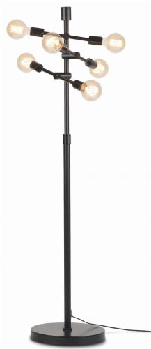 Lampa podłogowa czarna Nashville It's About Romi