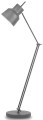 Regulowana lampa podłogowa Belfast szary mat Romi