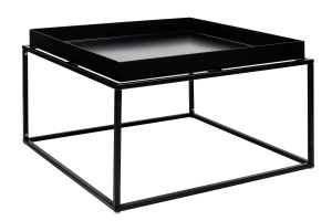 Stolik kawowy Ritta czarny metalowy XXL