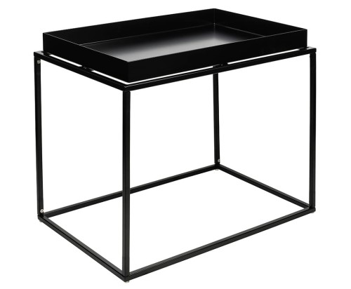 Stolik kawowy Ritta czarny metalowy XL