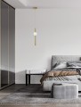 Elegancka minimalistyczna lampa pionowy zwis Iguala