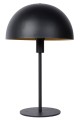 Matowa lampa biurkowa Siemon czarna