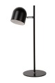 Czarna minimalistyczna lampa biurkowa Skanska LED