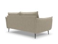 Sofa 3-osobowa Elio strukturalna tkanina ciemny beż