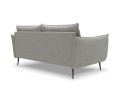 Sofa 3-osobowa Elio strukturalna tkanina jasny szary