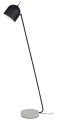 Czarna matowa lampa podłogowa Madrid It's About Romi