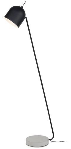Czarna matowa lampa podłogowa Madrid It's About Romi