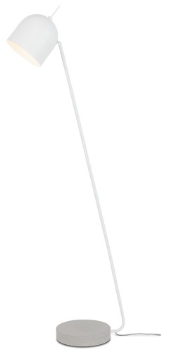 Biała matowa lampa podłogowa Madrid It's About Romi