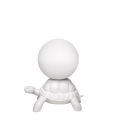 Lampa Turtle Carry biała Queeboo