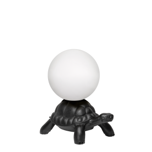 Lampa Turtle Carry czarna Queeboo