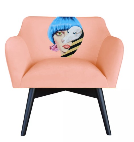 Fotel Pop-Art Dog Lady