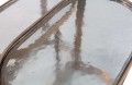 Zestaw stolików kawowych Clean Metal Mosiądz Be Pure