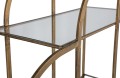 Metalowy regał Intense antyczny mosiądz 39 cm Be Pure