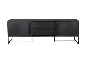 Kredens Class czarny niski Dutchbone