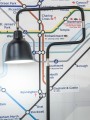 Czarna lampa podłogowa London It's About Romi