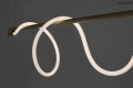 Nowoczesna lampa wisząca Serpiente 120 prosta Moosee