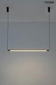 Lampa wisząca OMBRE LEVEL 100 czarna