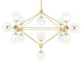 Lampa wisząca Planetario 15 Gold