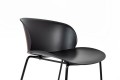 Hoker barowy Alto czarny polipropylen 66