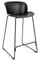 Hoker barowy Alto czarny polipropylen 66