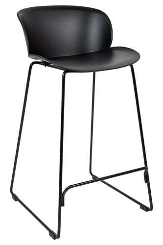 Hoker barowy Alto czarny polipropylen 66
