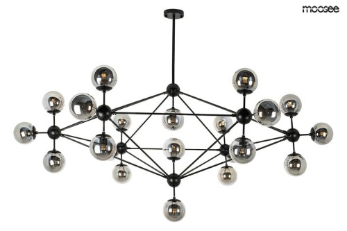 lampa wisząca ASTRIFERO 21 czarna Moosee