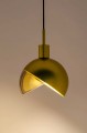 Lampa wisząca Globo 25 złota