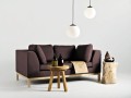 Sofa dwuosobowa rozkładana Ambient Wood