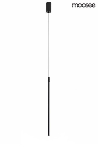 Lampa wisząca OMBRE 80 czarna Moosee