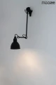 Lampa ścienna FRANK RANGE czarna