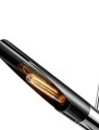 Lampa wisząca Apollo 1 czarna - stal polerowana
