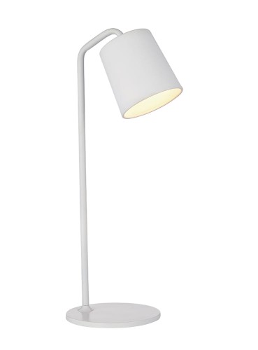 Lampa biurkowa FLAMING biała