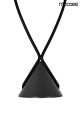 Lampa wisząca ATLAS 3 czarna Moosee