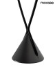 Lampa wisząca ATLAS 3 czarna Moosee